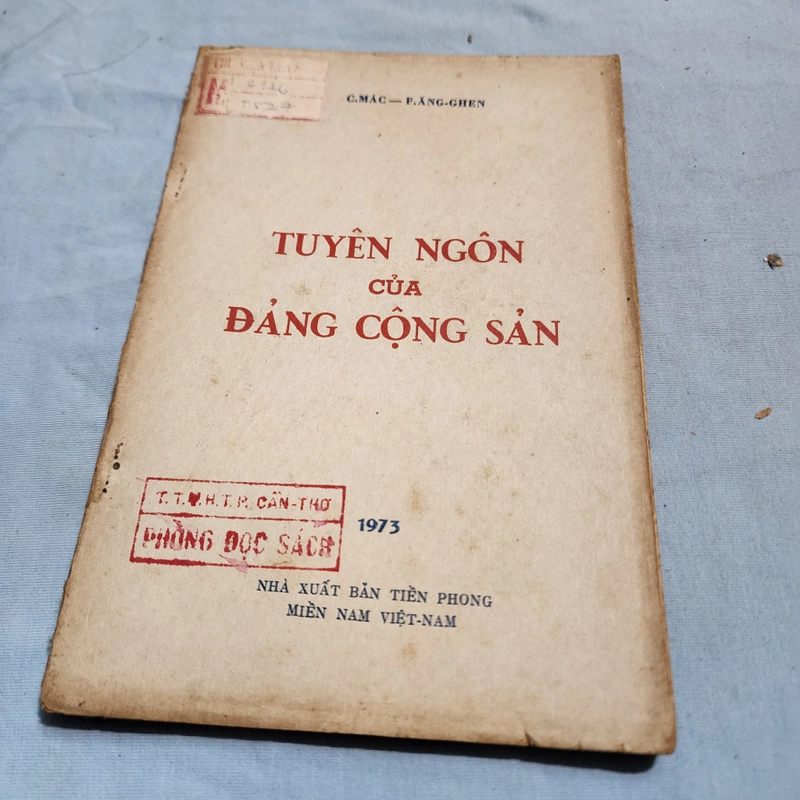 Tuyên ngôn của Đảng Cộng sản | Mác. Ăng ghen | 1973 478741