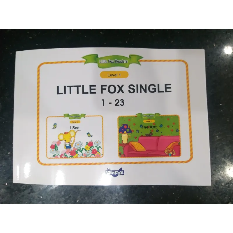 Little fox Level 1 - Single stories - Trọn bộ 3 quyển + File MP3 1046550