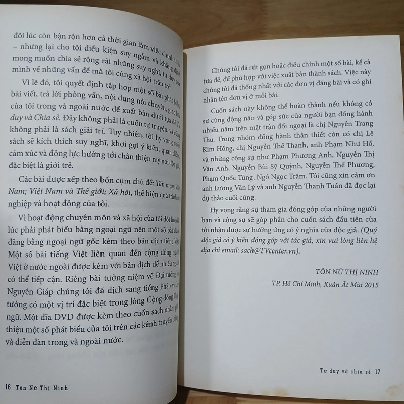 Tôn Nữ Thị Ninh - Tư Duy & Chia Sẻ 503560