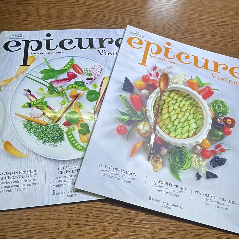 2 quyển tạp chí Epicure Vietnam issue 6,7 452568