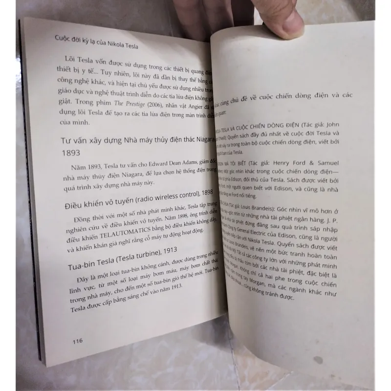 Sách: Cuộc đời kì lạ của Nikola Tesla Tác giả: Nguyễn Hưởng, Nguyễn Hạo Nhiên dịch 674304
