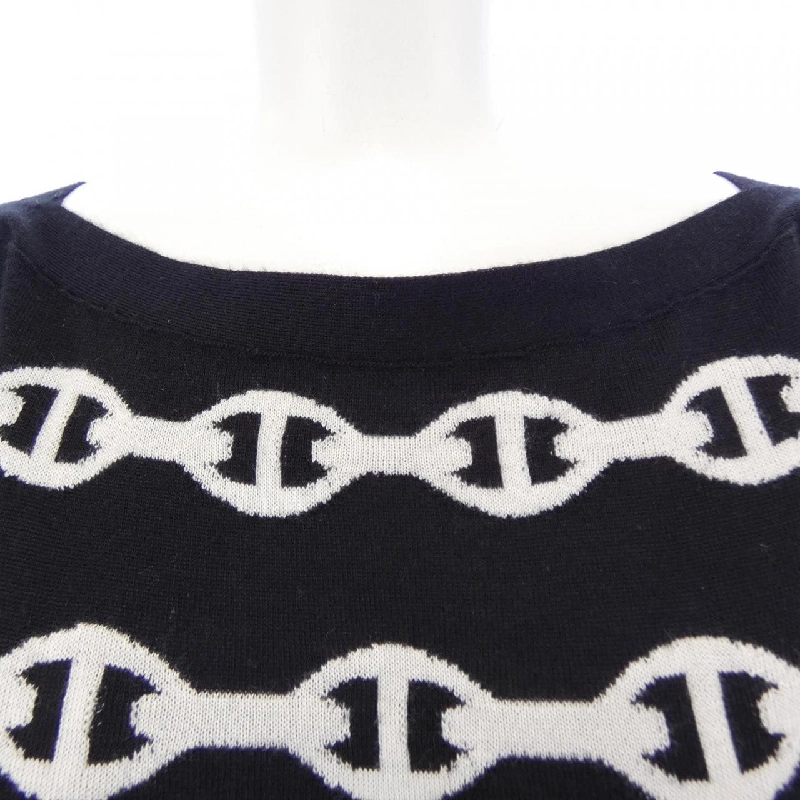 HERMES Elie Chaine d'Ancre *06-7708. Áo len - Hàng hiệu Chính hãng 814343