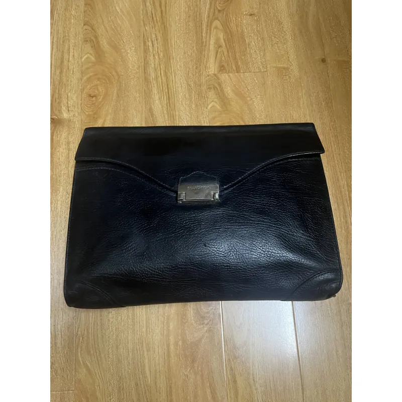 Clutch nam công sở 34*25*5 da thật 2hand 992592