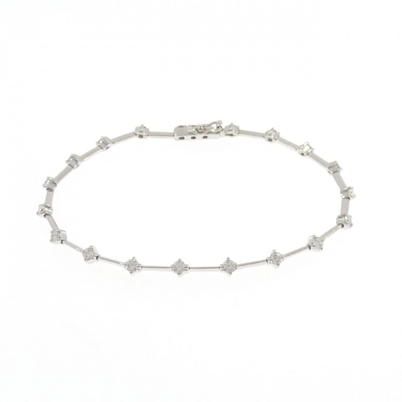 K18WG Vòng tay kim cương 1.25CT - Hàng hiệu Chính hãng 873697