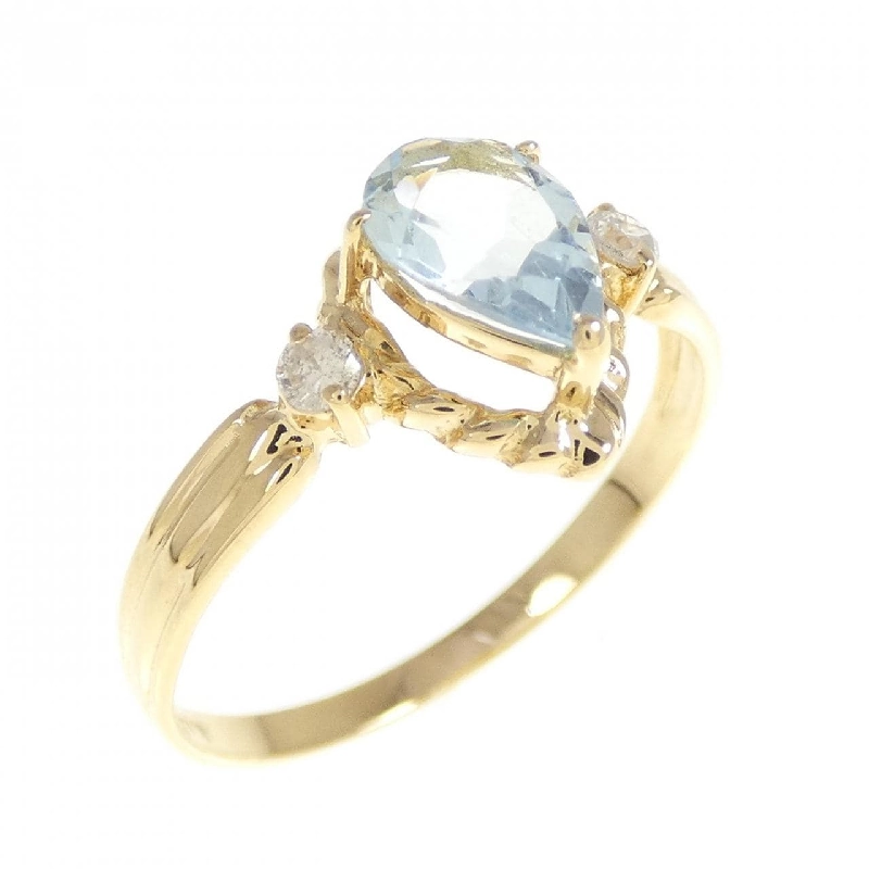 Nhẫn Aquamarine K18YG 668643
