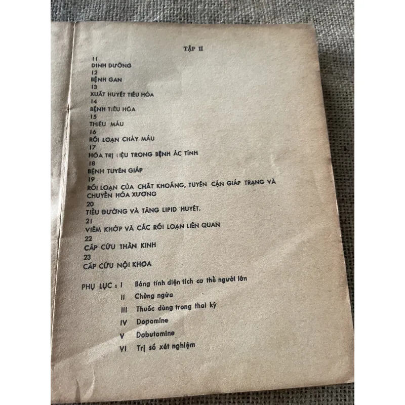 Sổ tay điều trị nội khoa tập 1, 1985 789601