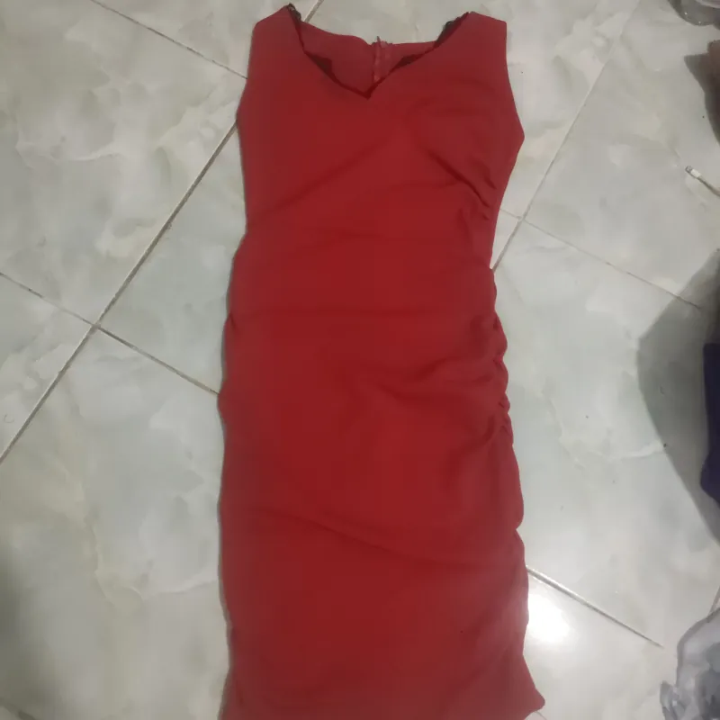 Áo đầm cổ tim  936509