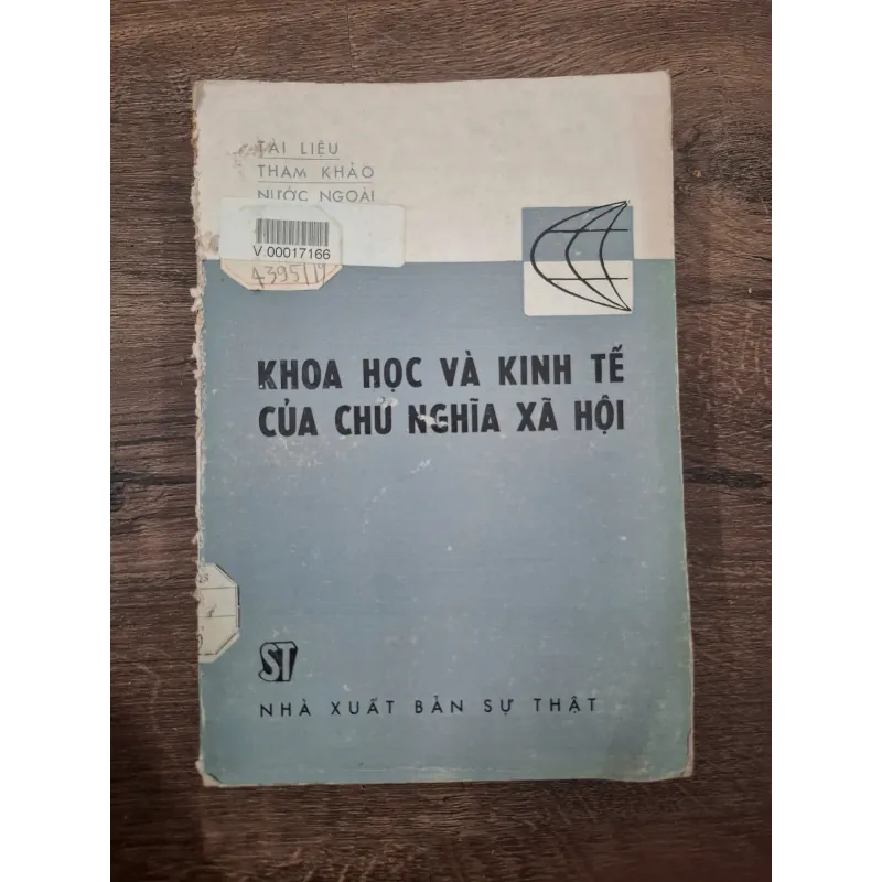 Khoa học và kinh tế của chủ nghĩa xã hội - Tài liệu tham khảo nước ngoài 728700