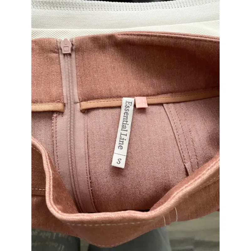MỚI 99.99%***VÁY BÚT CHÌ DÀI *UPTOSECONDS *MÀU CAM ĐẤT MỚI* SIZE S* TẶNG QUÀ 0Đ FREESHIP 591622