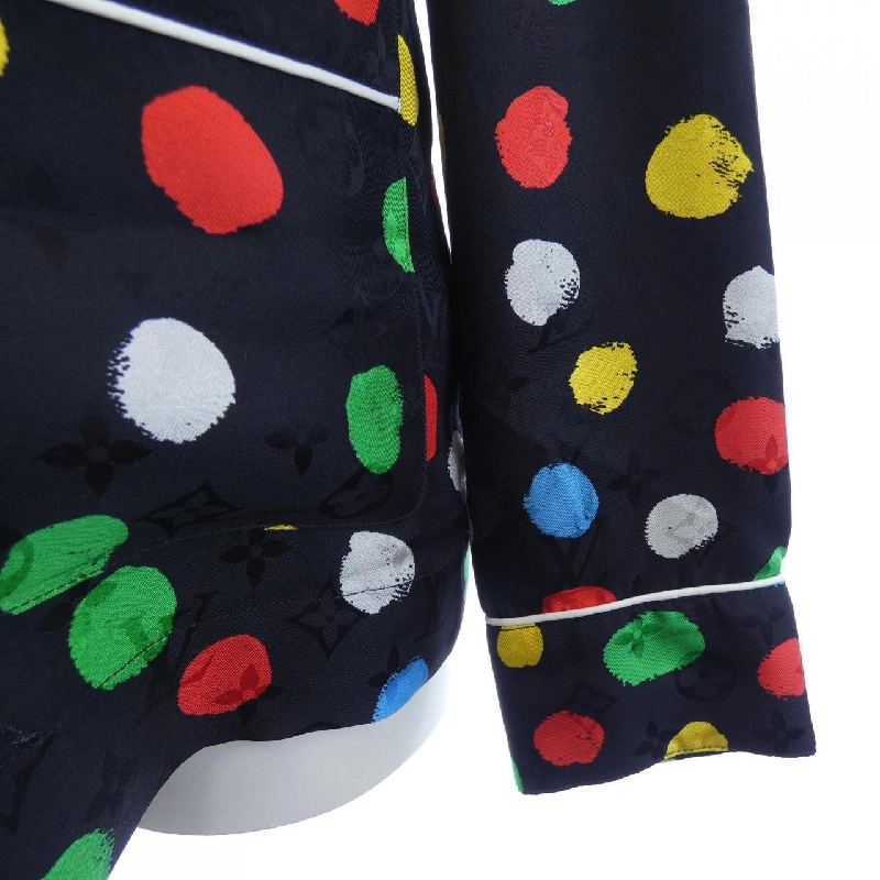 Áo sơ mi ngủ in chấm LOUIS VUITTON LV×YK - Hàng hiệu Authentic 823680