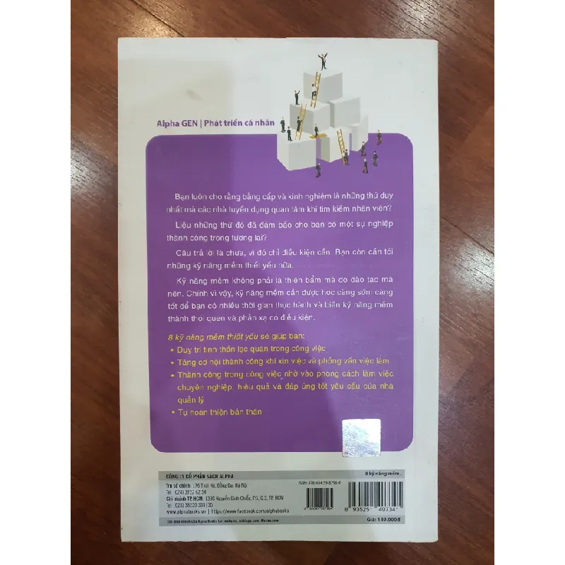 8 kỹ năng mềm thiết yếu - Chìa khóa đến thành công - Mới 90% 2017 Trần Thượng Tuấn, Nguyễn Minh Huy TSTK2805 SÁCH KỸ NĂNG 351739
