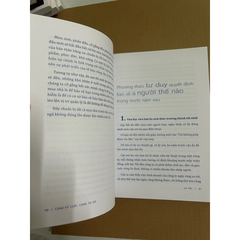 Càng kỷ luật càng tự do 473951