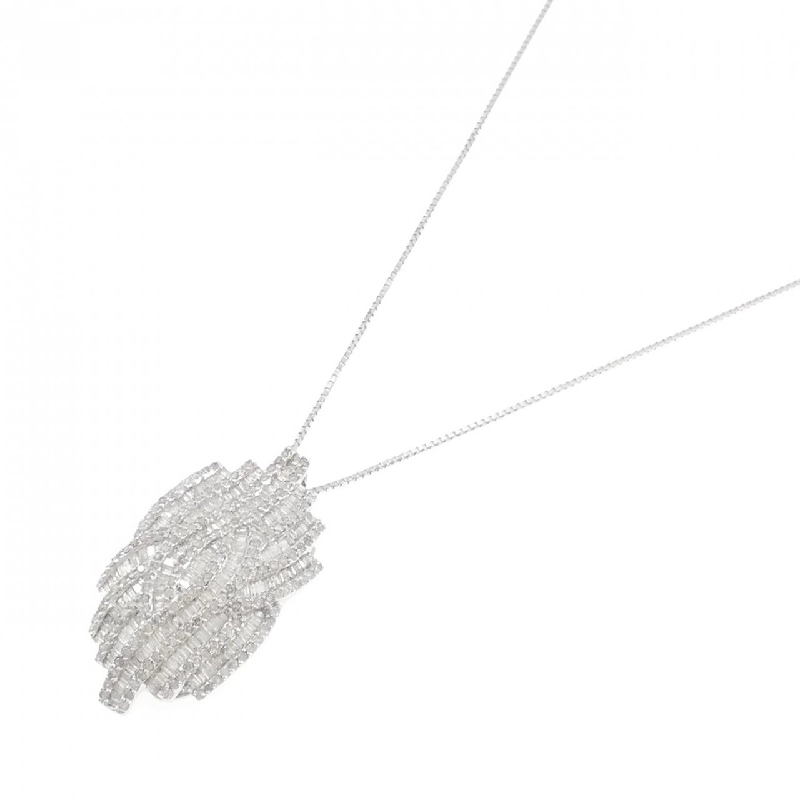 K18WG Dây chuyền kim cương 4.00CT - Hàng hiệu Chính hãng 858834