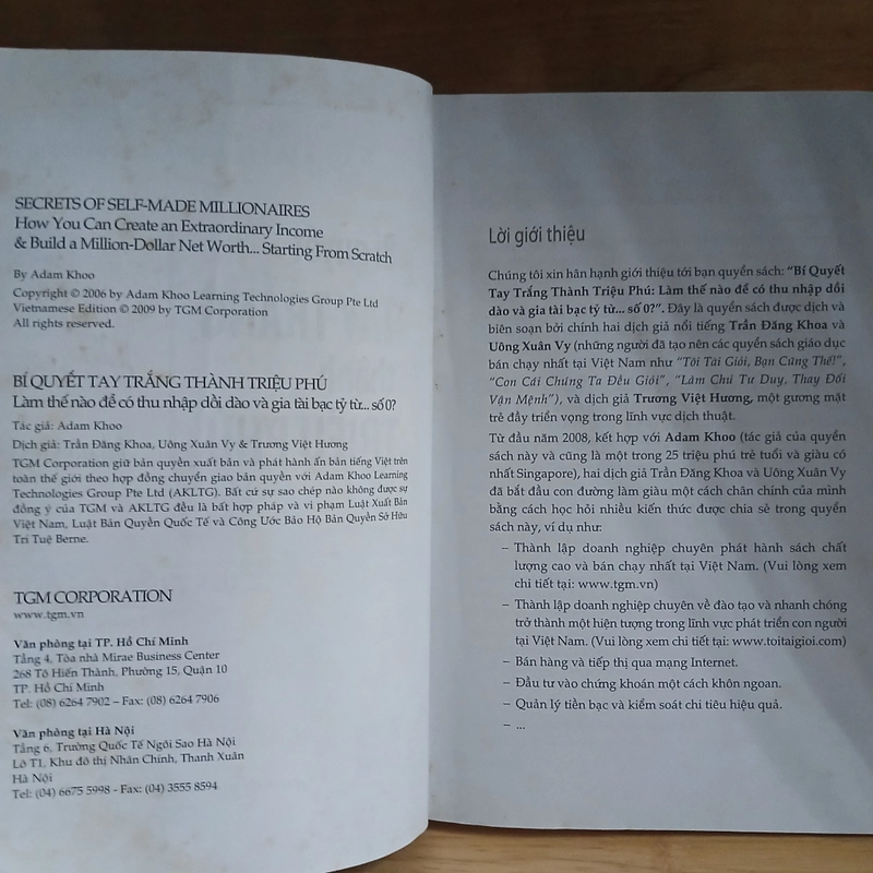 Bí Quyết Tay Trắng Thành Triệu Phú - Adam Khoo 477825