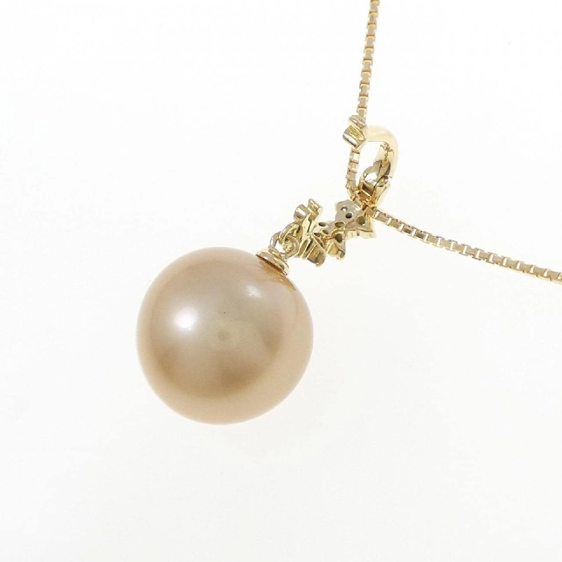 K18YG Ngọc trai trắng 13.5mm - Hàng hiệu Chính hãng 855732