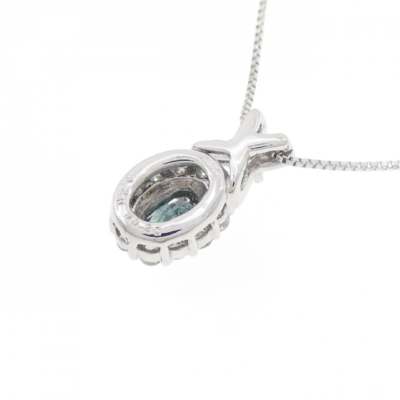 K18WG Alexandrite Necklace 0.20CT - Hàng hiệu Authentic 857864