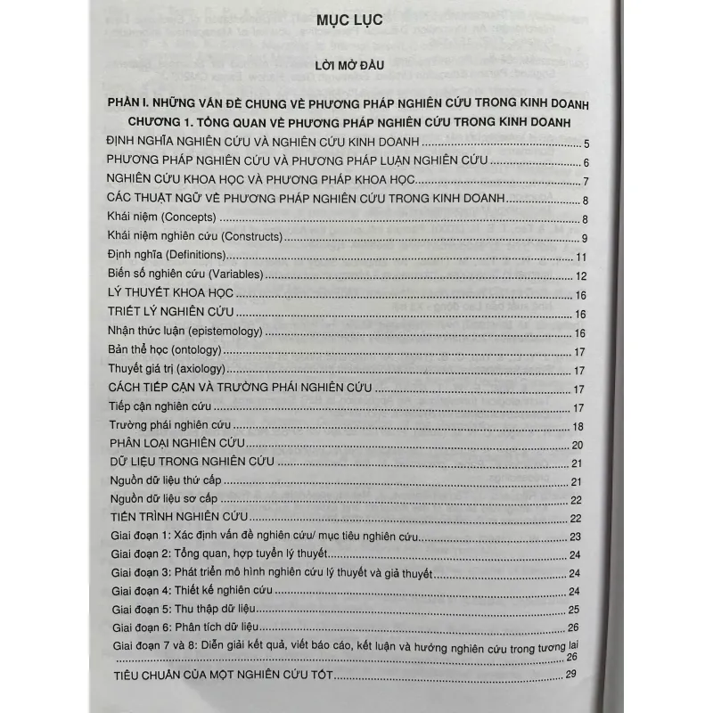 PHƯƠNG PHÁP NGHIÊN CỨU TRONG KINH DOANH 702168