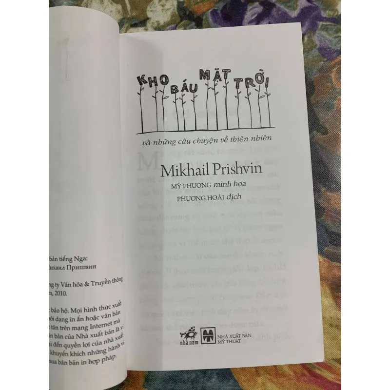 Kho Báu Mặt Trời - Mikhail Prishvin 558650