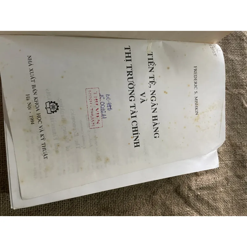FREDERIC S. MISHKIN. TIỀN TỆ, NGÂN HÀNG VÀ THỊ TRƯỜNG TÀI CHÍNH 792191