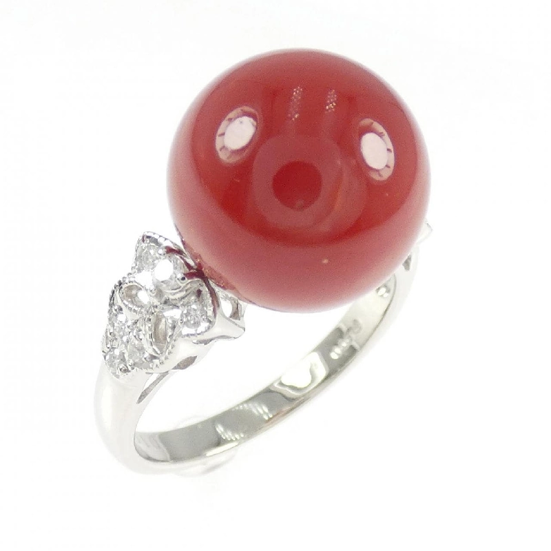 Nhẫn San Hô PT900 11.8mm - Hàng hiệu Chính hãng 852400