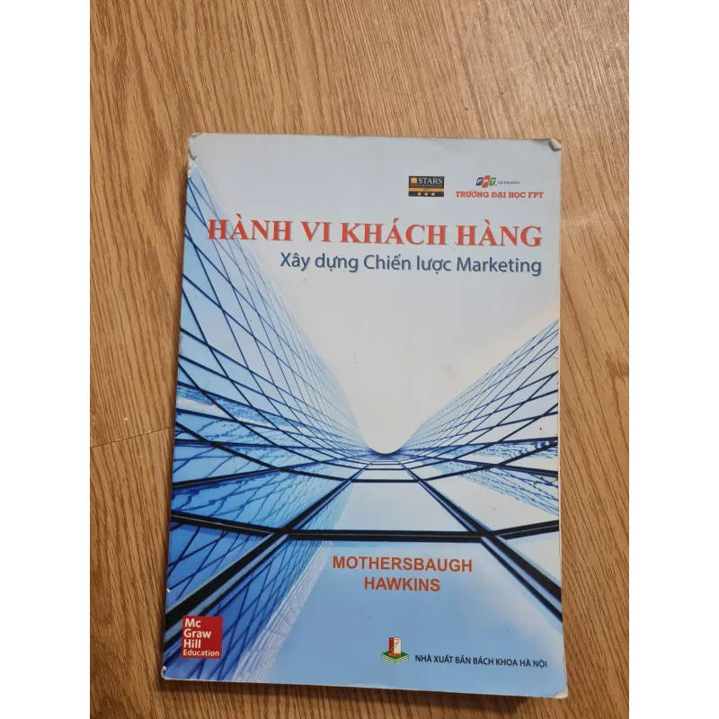 Hành vi khách hàng xây dựng chiến lược Marketing, mới 80% (2 trang dán băng dính) (TSTK) 565415