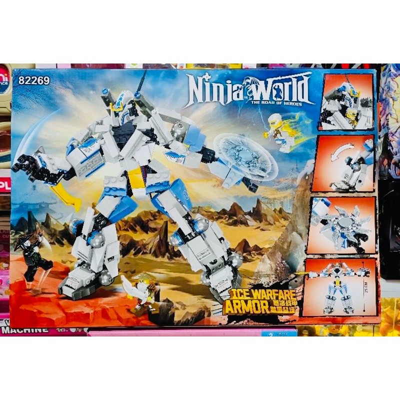 Đồ chơi lắp ráp Ninja World 82269 Ice Warfare Armor 164872