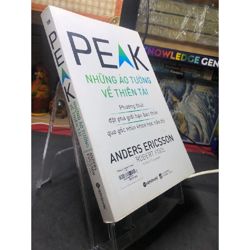 Peak Những ảo tưởng về thiên tài 2019 mới 80% bẩn bụi Anders Ericsson và Robert Pool HPB2206 SÁCH KỸ NĂNG 459060