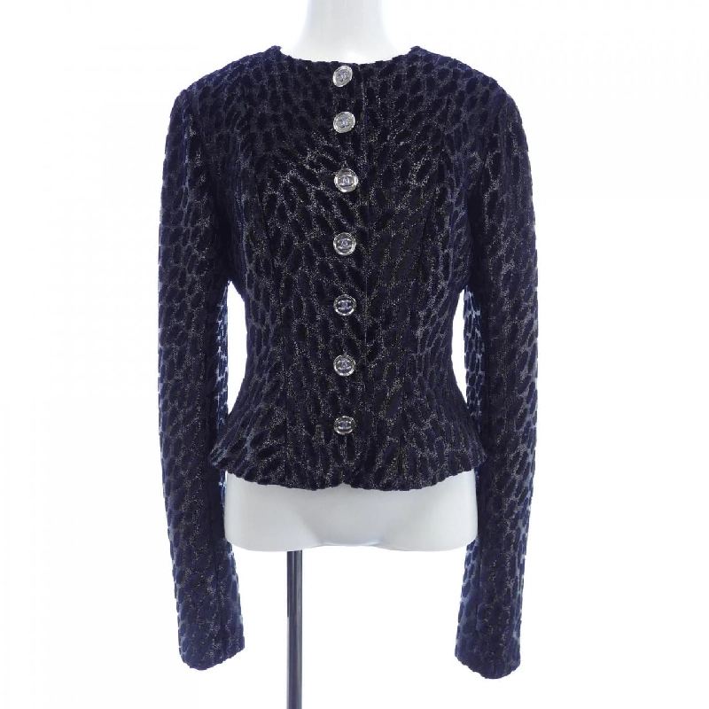 Jacket không cổ CHANEL P75180V66865 - Hàng hiệu Authentic 823938