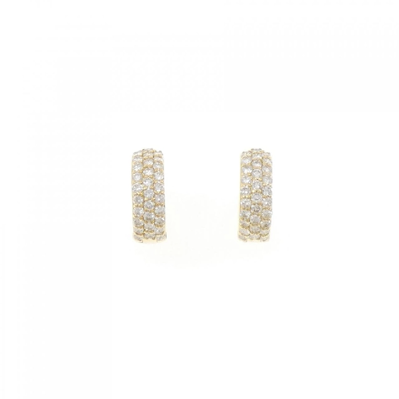 Bông tai kim cương Pavé K18YG 0.66CT - Hàng hiệu Chính hãng 866218