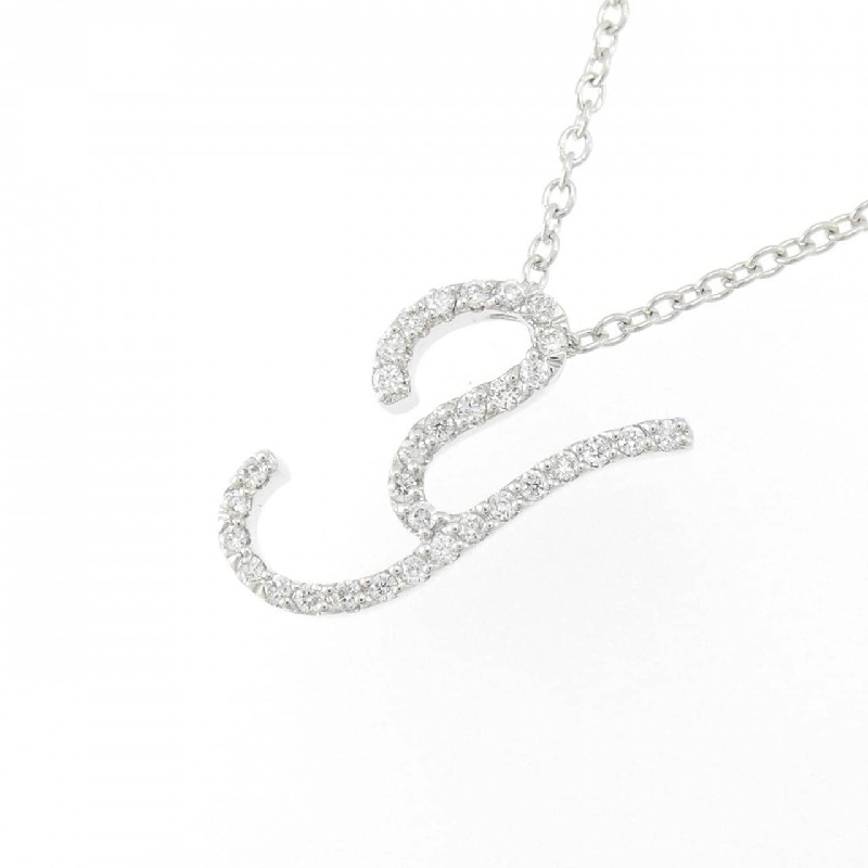 Ponte Vecchio Dây chuyền chữ cái 0.15CT - Hàng hiệu Authentic 840918