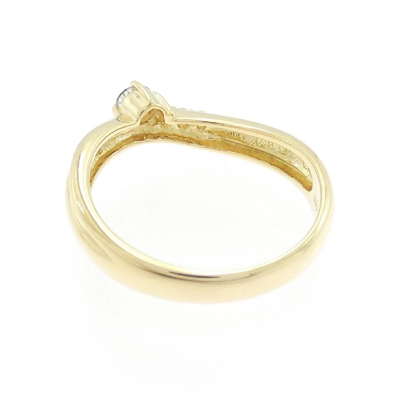 Nhẫn kim cương K18YG 0.15CT 665999