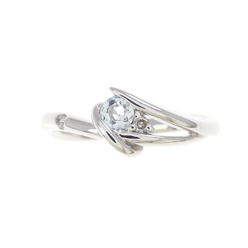 Nhẫn Aquamarine K18WG - Hàng hiệu Chính hãng 853395