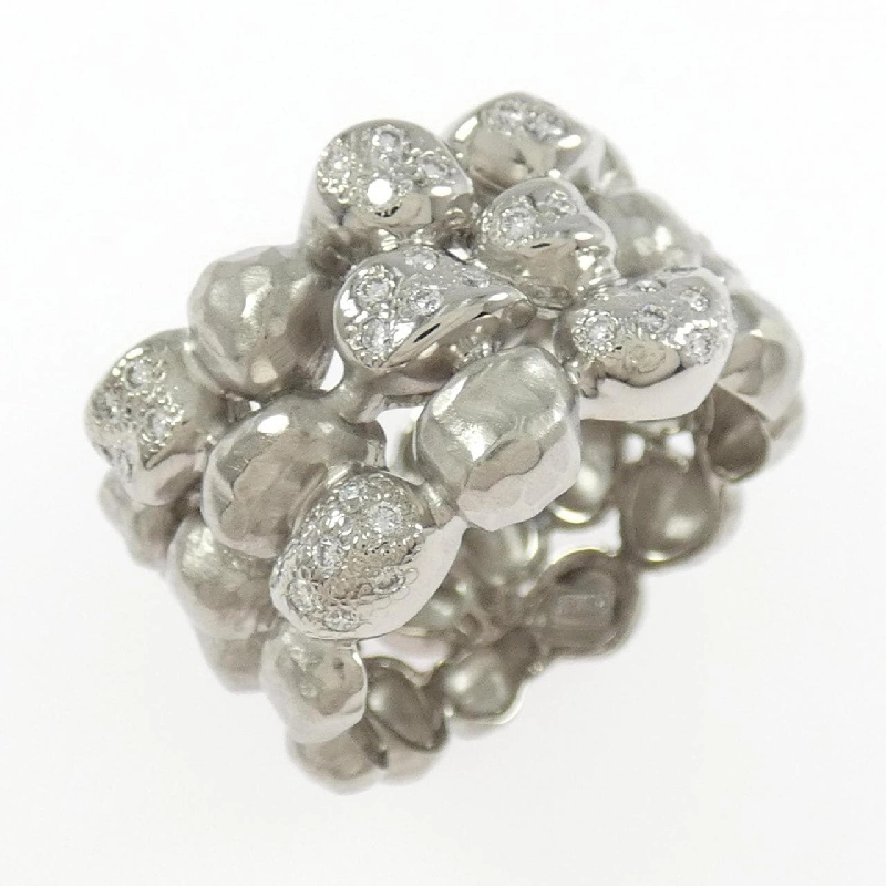 Nhẫn kim cương 750WG - Hàng hiệu Authentic 852433