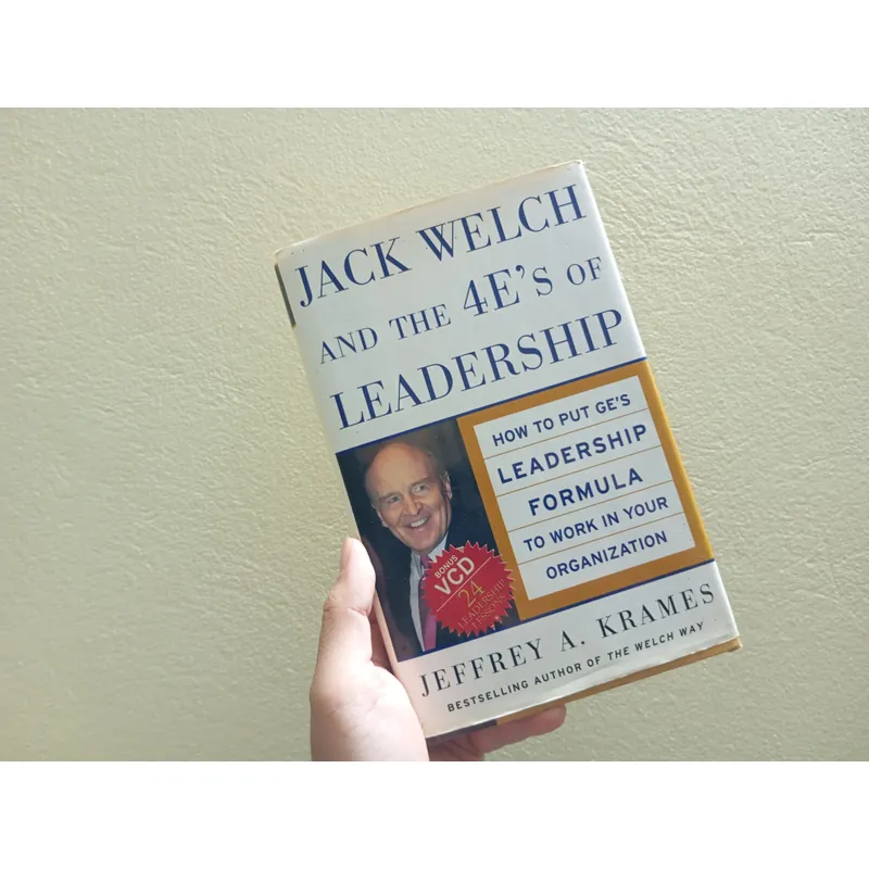 Jack Welch and the 4E's of leadership, sách Tiếng Anh english book  735967