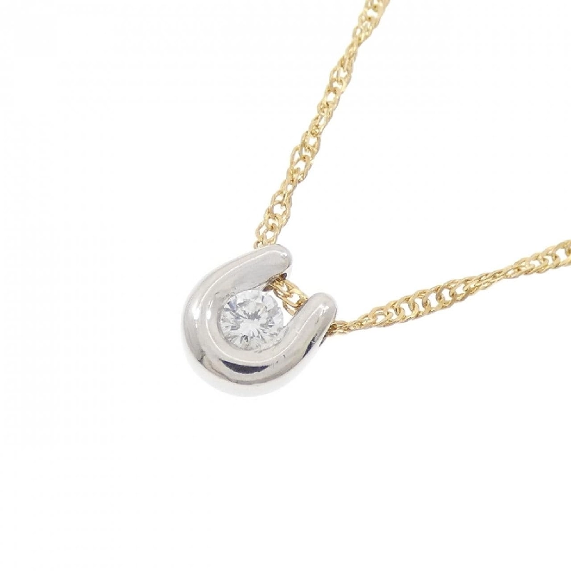 PT/18KTYG Dây chuyền kim cương 0.07CT - Hàng hiệu Chính hãng 857933