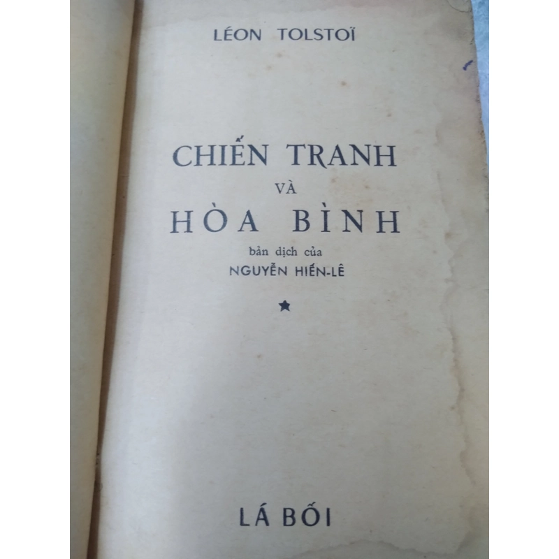 Chiến Tranh Và Hòa Bình 523104