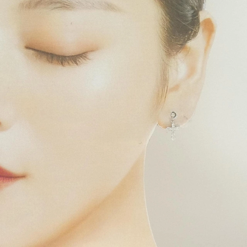 PT900 Bông tai kim cương chéo 0.30CT - Hàng hiệu Chính hãng 863318