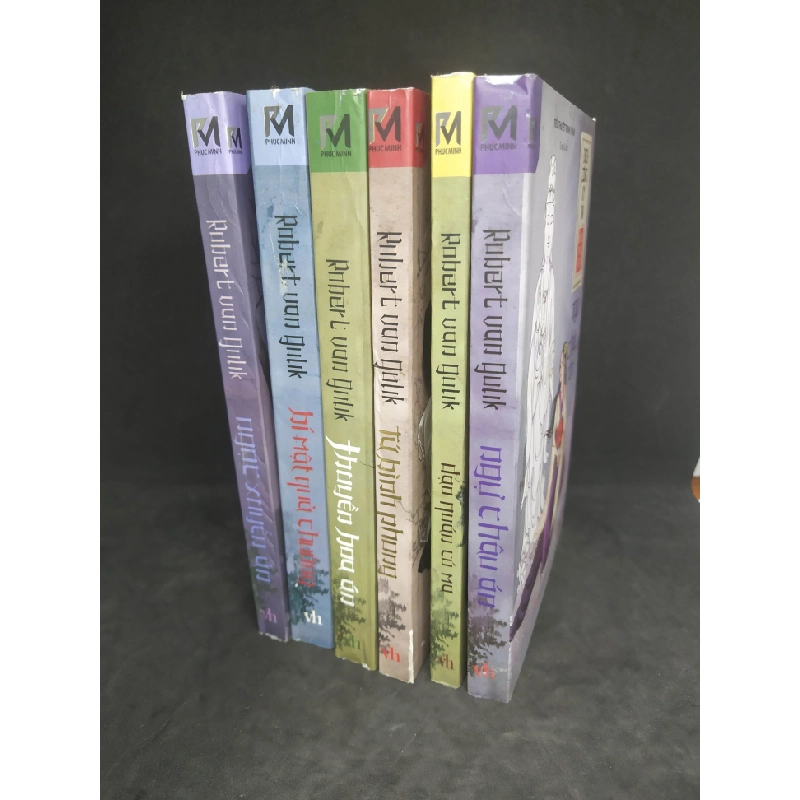 [Phiên Chợ Sách Cũ] Bộ 6 cuốn của tác giả Robert Van Gulik 2303 413735
