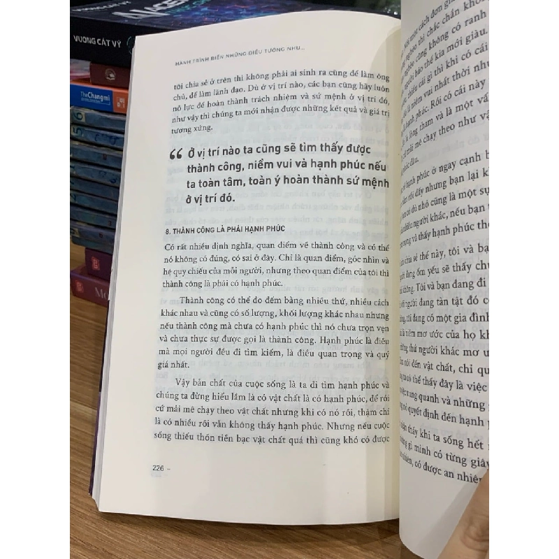 Hành trình biến những điều tưởng như không thể thành có thể -Hoàng Hữu Thắng 781479