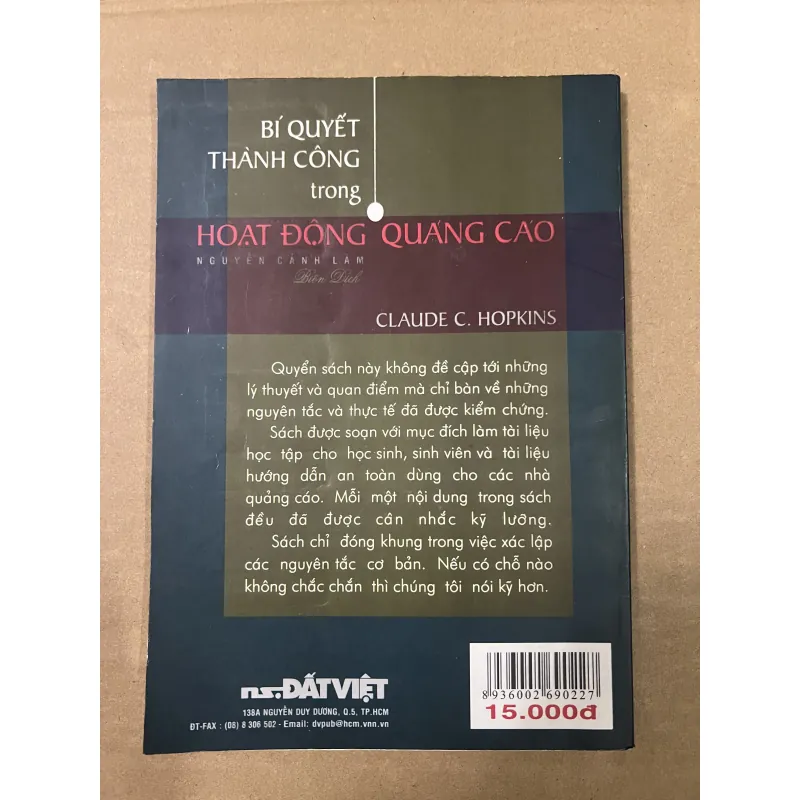 Bí quyết thành công trong hoạt động quãng cáo 1010400
