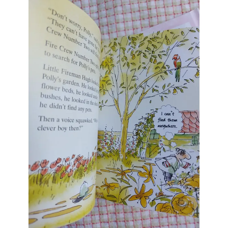 COMBO 2 CUỐN SÁCH THIẾU NHI LADYBIRD - FORGETFUL LITTLE FIREMAN ✨ LITTLE PINK BALLERINA 782499