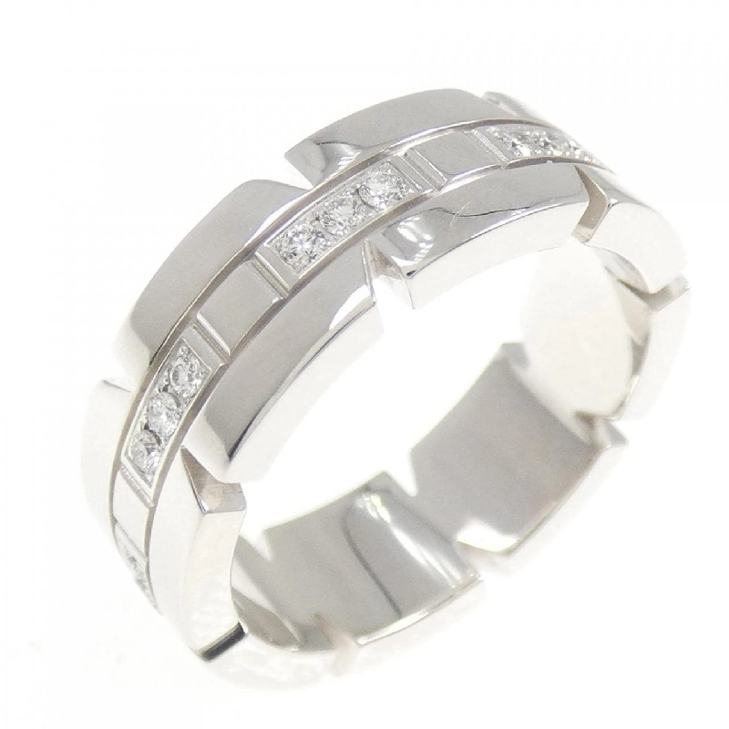 Nhẫn Cartier Tank Française Half Diamond - Hàng hiệu Authentic 840221