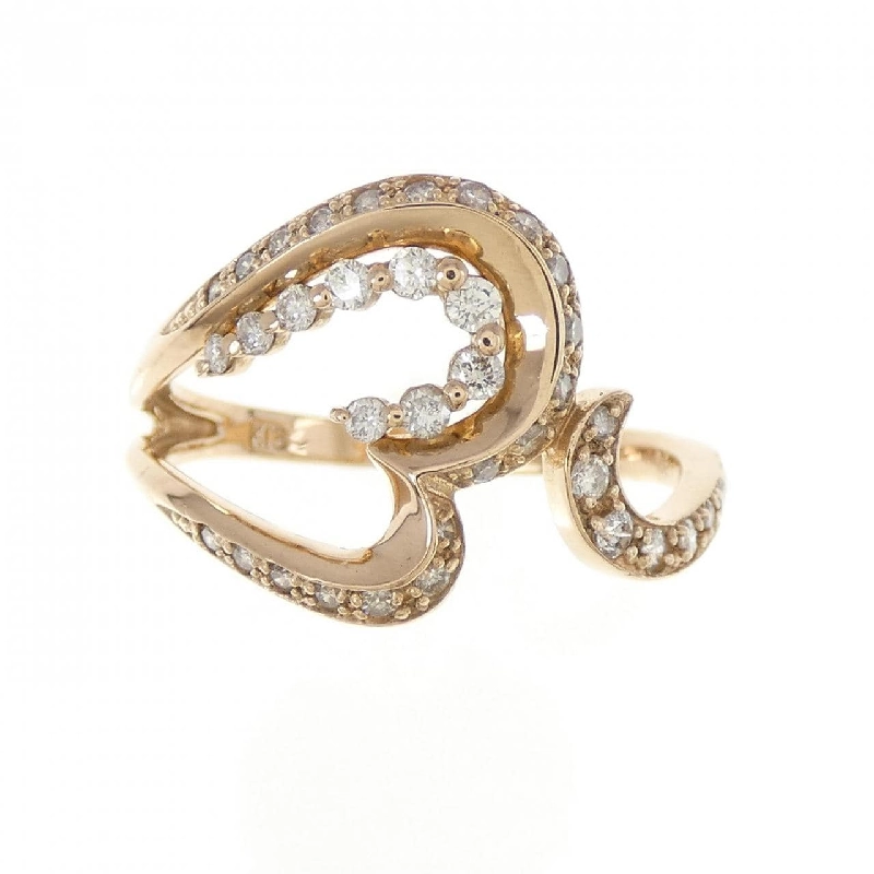 Nhẫn kim cương hình trái tim K18PG 0.31CT 671559