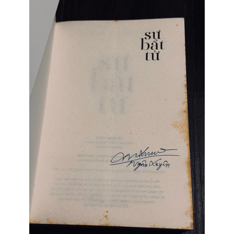 Sự bất tử - Milan Kundera (có chữ ký dịch giả) 502769