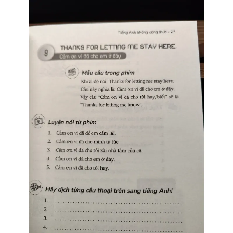 Sách Tiếng Anh Không Công Thức - học tiếng Anh qua film 934191