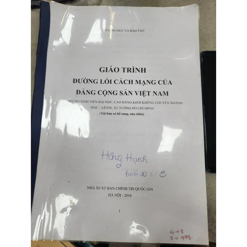 Sách đường lối câch mạng 728276