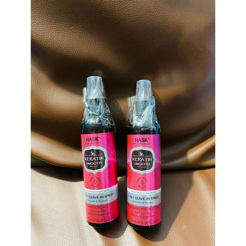 Chai xịt dưỡng tóc Keratin HASK 175ml - 100% chuẩn Auth bao check 455706