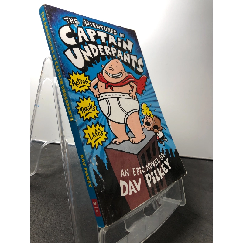 The adventures of captain underpants mới 80% ố bẩn nhẹ Dav Pilkey HPB1508 NGOẠI VĂN 222081