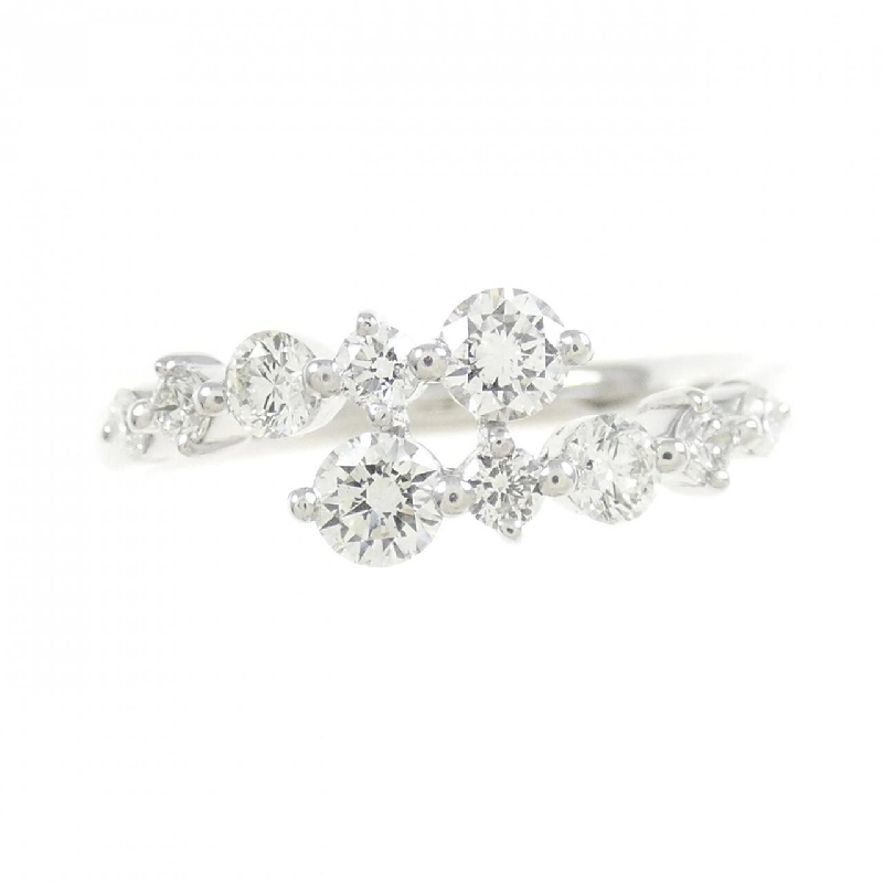 Nhẫn kim cương K18WG 0.50CT 672844