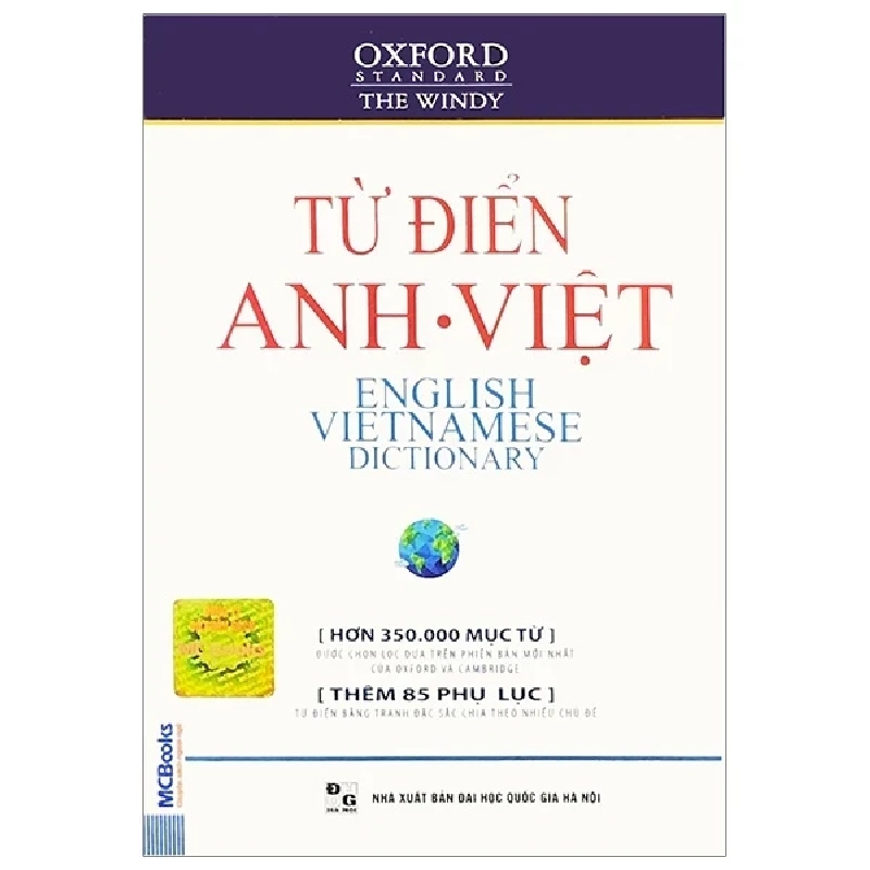 Oxford Standard - Từ Điển Anh - Việt (350.000 Từ) - The Windy 286463